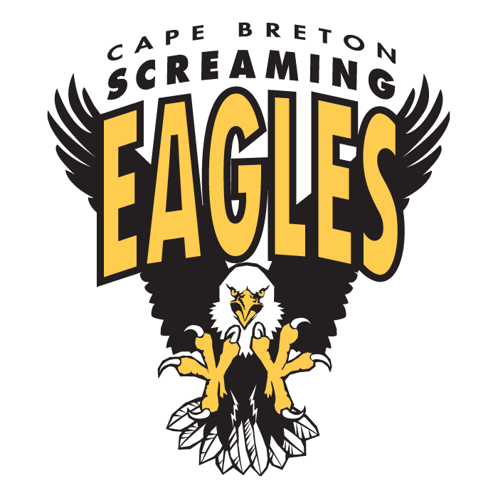 Cape Breton Eagles 1997 98-2018 19 Primary Logo vinyl decal